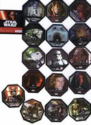 21 Jetons Star Wars Disney Distribués Par Les Magasins Leclerc - Poder De La Fuerza