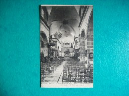 Carte Postale Ancienne De Brest: Notre-dame Du Mont-Carmel - Intérieur - Brest