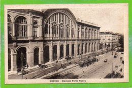 TORINO - Stazione Porta Nuova - AUTO - TRAM - Formato Piccolo - Stazione Porta Nuova