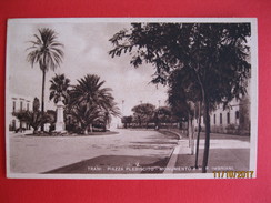 TRANI - PIAZZA PLEBISCITO - MONUMENTO A M. R. IMBRIANI - Trani