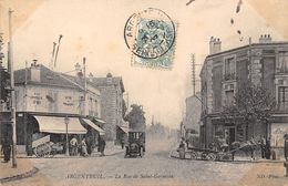 95-ARGENTEUIL- LA RUE DE SAINT-GERMAIN - Argenteuil