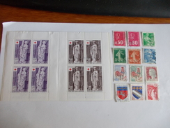 TIMBRE France Lot De à Timbres à Identifier Croix Rouge 1976 N° 638 - Mezclas (max 999 Sellos)