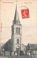 Trouville La Haule      27       La Place Et église    (voir Scan) - Sonstige & Ohne Zuordnung