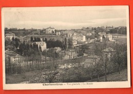 NER-28  Charbonnières-les-Bains  Vue Générale Et La Mairie. Circulé 1910 - Charbonniere Les Bains