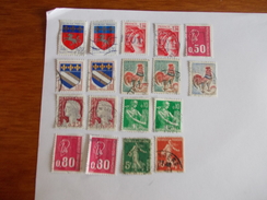 TIMBRE France Petit Lot De à Timbres à Identifier  N° 642 - Lots & Kiloware (mixtures) - Max. 999 Stamps
