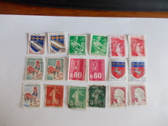 TIMBRE France Petit Lot De à Timbres à Identifier  N° 647 - Lots & Kiloware (mixtures) - Max. 999 Stamps
