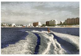 (M+S 400) Morocco - Tanger Ski Nautique - Water Ski (older Postcard) - Water-skiing