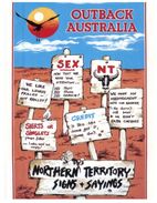 (800) Australia - NT 0- Desert Outback Humour - Unclassified