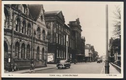 °°° 8935 - UK - STOKE ON TRENT - TOWN HALL - 1962 With Stamps °°° - Stoke-on-Trent