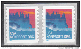 United States   Scott No 3693     Mnh    Year  2002 - Coils (Plate Numbers)