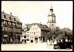 A7596 - Alte Foto Ansichtskarte - Meerane - Franz Mehring Platz - Sonderstempel 800 Jahre - Meerane