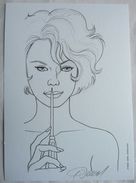 1 Ex Libris - RENAUD - JESSICA BLANDY  - NS - N° 195/250 - Illustrateurs P - R