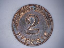 ALLEMAGNE 2 PFENNIG 1978 D - 2 Pfennig