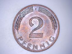 ALLEMAGNE 2 PFENNIG 1978 F - 2 Pfennig