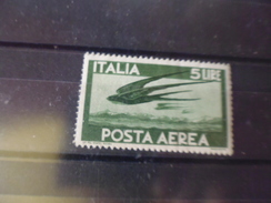 ITALIE YVERT N°116* - Luchtpost