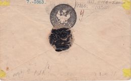 Russia Postal History . Worn-out Cliche - Lettres & Documents