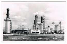 RB 1170 -  Real Photo Postcard - Husky Oil Refinery - Lloydminster Alberta Canada - Sonstige & Ohne Zuordnung