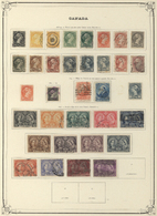 */O/Brfst/Br Nachlässe: 1850-1960 Ca.: Umfangreiche Sammlungen Verschiedener Länder Auf Vordrucken In Zwei Großen - Lots & Kiloware (mixtures) - Min. 1000 Stamps