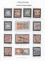 O/*/(*)/Br Nachlässe: EUROPE 1840/1960 (ca.), Used And Mint Collection In Four Binders Neatly Arranged On Album - Lots & Kiloware (mixtures) - Min. 1000 Stamps