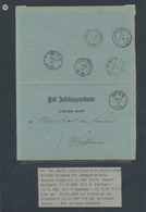 Br Heimat: Baden-Württemberg: 1825/1890 (ca.), Spezialsammlung Postgeschichte Von SCHOPFHEIM (bei Lörra - Other & Unclassified