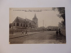 Canteleu, L'église. Le Haut De La Côte, Entréedu Bourg, Place Gustave-Prat. - Canteleu