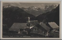 Wiesenberg - Kapelle Mit Brisen Und Wallenstöcken - Photo: Engelberger - Altri & Non Classificati