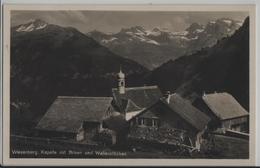 Wiesenberg - Kapelle Mit Brisen Und Wallenstöcken - Photo: Engelberger - Autres & Non Classés