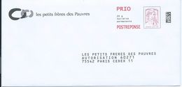 Entiers Postaux : Enveloppe Réponse Type Ciappa -Kavena Petits Frères Des Pauvres 99545  ** - Prêts-à-poster: Réponse /Ciappa-Kavena