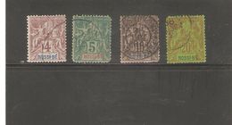 NOSSI BE  LOT   N° 29/33 DE 1894 - Used Stamps