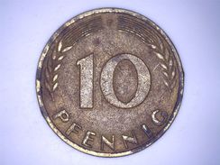 ALLEMAGNE  10 PFENNIG 1969 F - 10 Pfennig