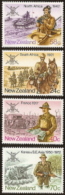 New Zealand,  Scott 2018 # 811-814,  Issued 1984,  Set Of 4,  MNH,  Cat $ 2.70,  Military - Neufs