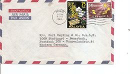 Malaisie ( Lettre Par Avion De 1963 De Penang  Vers L'Allemagne à Voir) - Malayan Postal Union