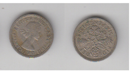 SIX PENCE 1954 - H. 6 Pence