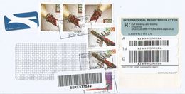 South Africa 2012 Roggebaai Fish Beads Jewellery Ceremonial Whisk Barcoded Registered Cover - Cartas & Documentos