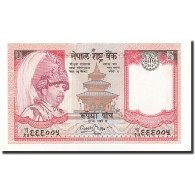 Billet, Népal, 5 Rupees, 2005, KM:53a, SPL+ - Népal