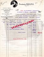 24- PERIGUEUX- BELLE FACTURE PRODUITS ABELMA-PARFUMERIE -PARFUL-BOURJOIS-COTY-TOKALON-LESOU PIVERT-1934  RARE - Profumeria & Drogheria