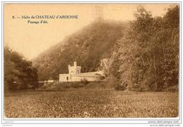 HOUYET ..-- GARE . Halte Du Château D'Ardenne ..-- Paysage D'été . - Houyet