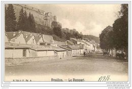 BOUILLON ..-- Le Rempart . 1906 Vers MOLENBEEK ( Melle Marguerite BUDIN ) . Voir Verso . - Bouillon