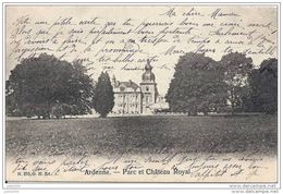 HOUYET ..-- Parc Et Château Royal . 1907 De JEMELLE Vers SUGNY ( Mme Veuve GREGOIRE ) .   Voir Verso . - Houyet