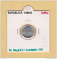 REPUBLICA  CHECA  10  HALERU  1.994  AL  KM#6  SC/UNC    DL-7751 - Repubblica Ceca