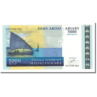 Billet, Madagascar, 5000 Ariary, 2003, Undated, KM:84, SPL+ - Madagaskar
