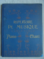 Ancien - Répertoire/Partitions De Musique Oeuvres Célèbres Piano Et Chant - Instruments à Clavier