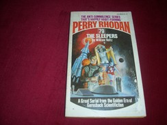 PERRY RHODAN  °°  No 79   ° THE SLEEPERS - Ciencia Ficción