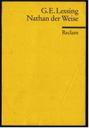 Reclam Heft  -  Nathan Der Weise  -  Von G.E. Lessing  -  2000 - Theater & Drehbücher