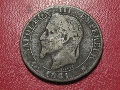 5 Centimes Napoléon III 1861 A Paris 3304 - 5 Centimes