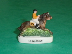 Fèves / Sports : Cheval , Personnage équitation , Le Galopeur , 2009  " Mat "   T124 - Sports