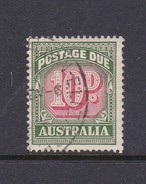 Australia Postage Due Stamps SG D139 1959 Ten Pennies No Watermark Used - Portomarken