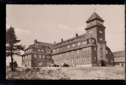 Oberwiesenthal - S/w Fichtelberghaus Gesamtansicht 2 - Oberwiesenthal