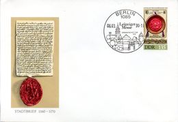 DDR Amtl. GZS-Umschlag U 11  1,35(M) Mehrfarbig "Leipziger Frühjahrsmesse 1990" ESSt 6.3.1990 BERLIN - Covers - Used