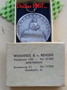 Medaille - Tafeltennis .A.P.G.S Kamp "54 , Amsterdam - See The 2  Scans For Condition. ( Originalscan !!! ) - Autres & Non Classés